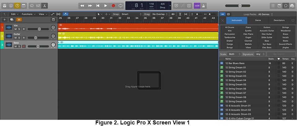 Logic Pro Screen View 1