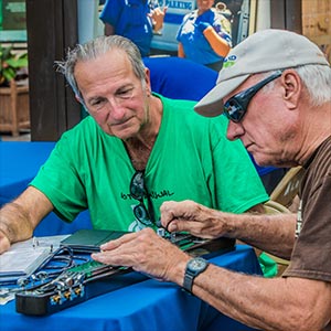 Daniel Tremblay at Queen Ka'ahumanu Center in Kahului, Maui