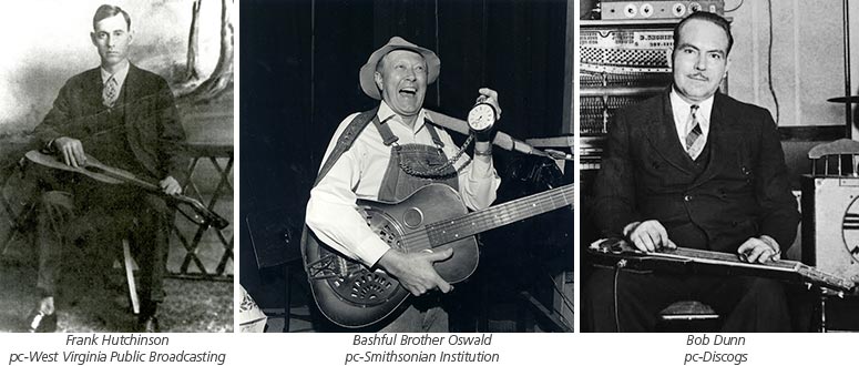Frank Hutchinson, Bashful Brother Oswald, and Bob Dunn