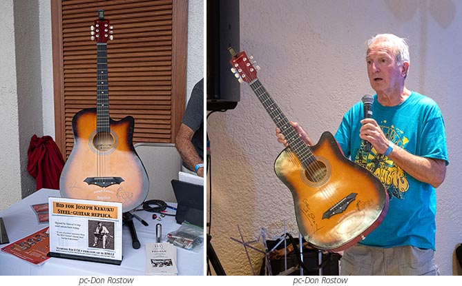 Joseph Kekuku Replica Steel Guitar
