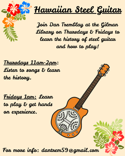 Steel Guitar History Poster