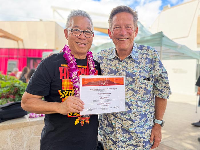 Alan Akaka and Michael Williams