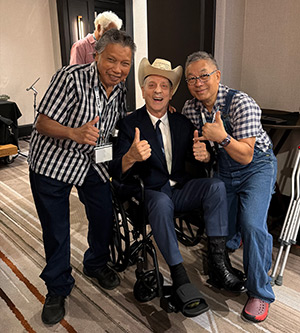 Junior Brown with Bobby Ingano and Alan Akaka